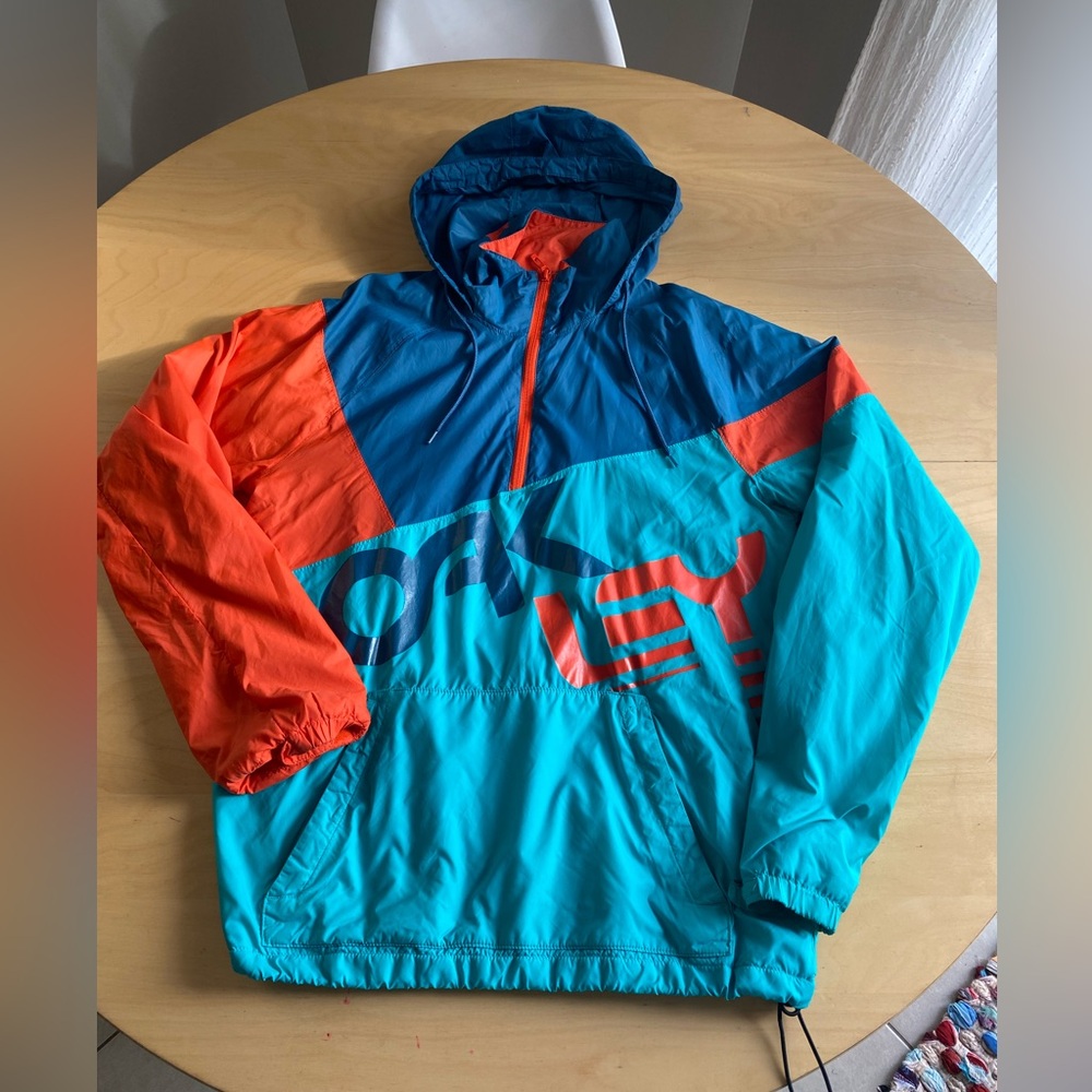 Vintage Oakley lined Windbreaker